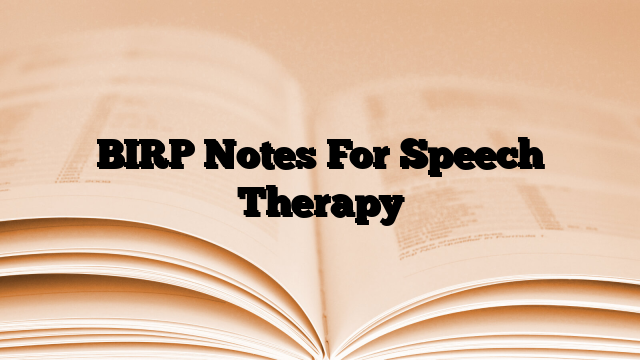 PIE Notes Mental Health Therapy (with Examples) - BIRP Notes