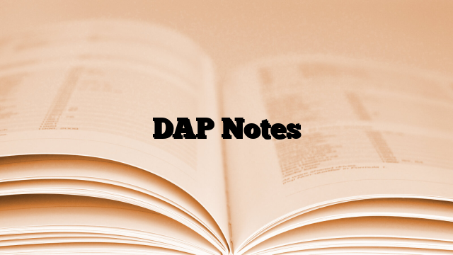 DAP Notes